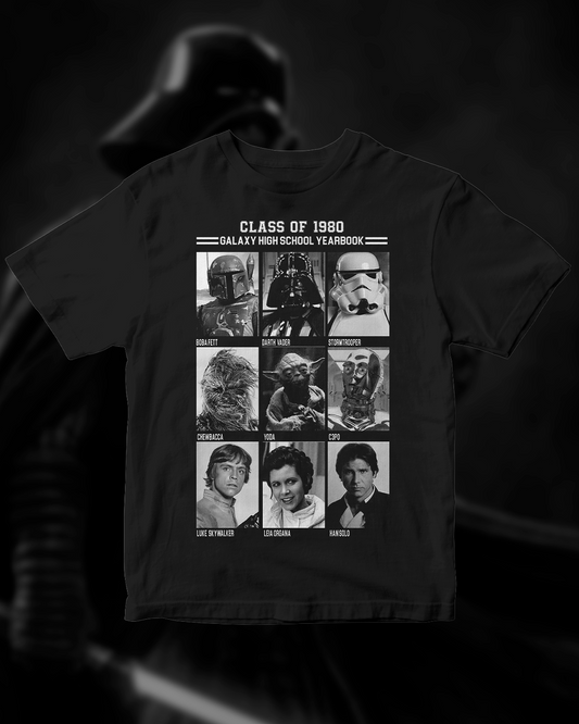 Polera Star Wars generación 1980