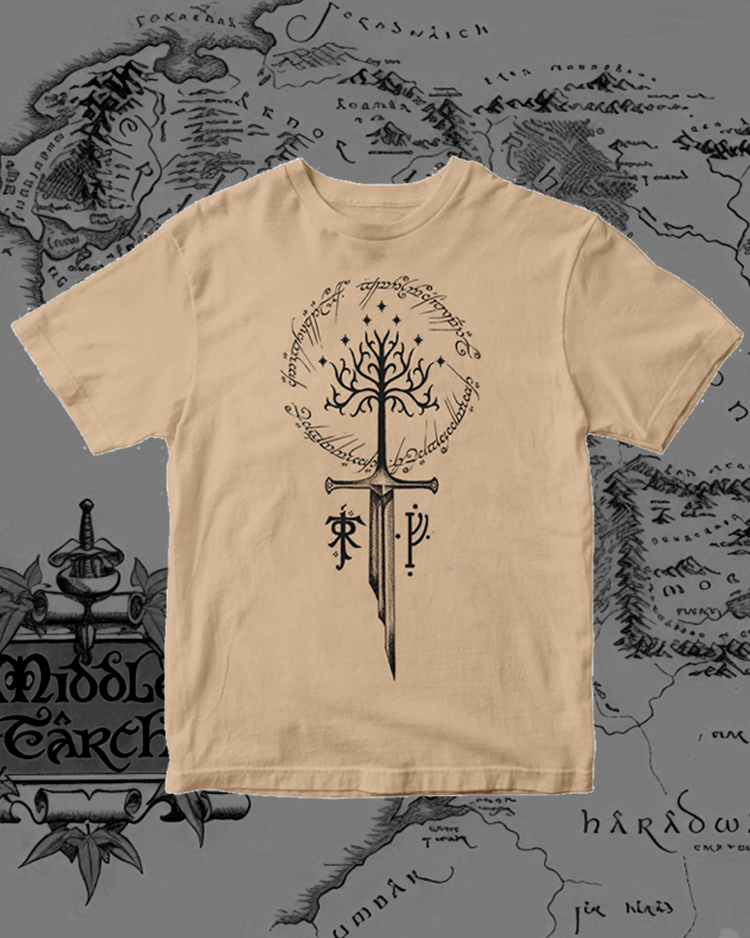 Polera de narsil y el árbol de Gondor
