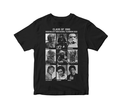 Polera Star Wars generación 1980