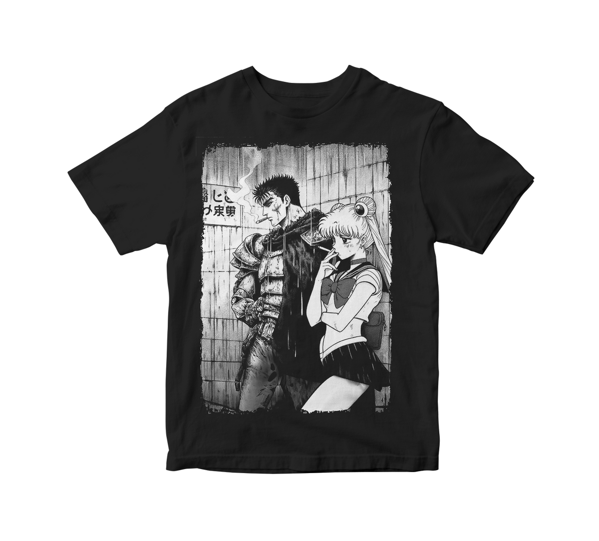 Polera Guts y Usagi Tsukino